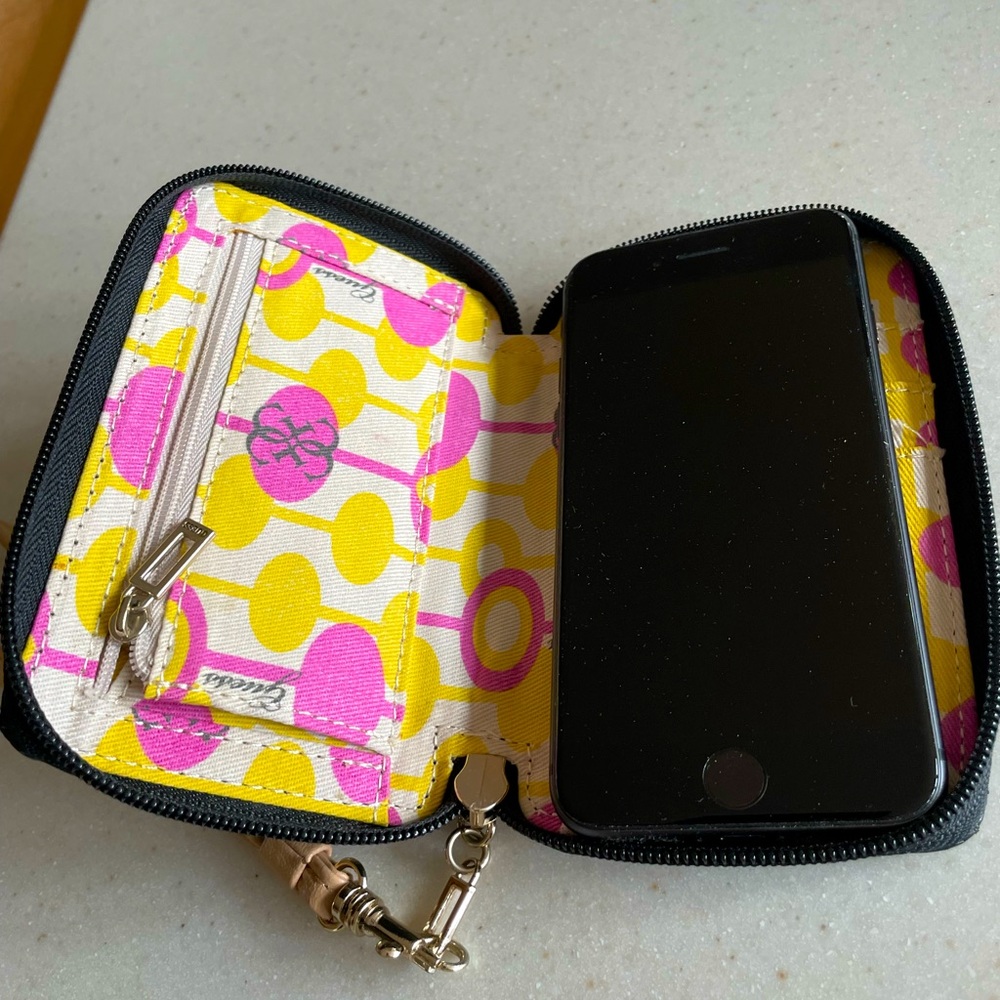 Guess Iphone 6 thru 8 cellphone wallet case